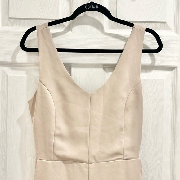 Mod Ref Tie Up Open Convertible Back Short Romper - Picture 5 of 16